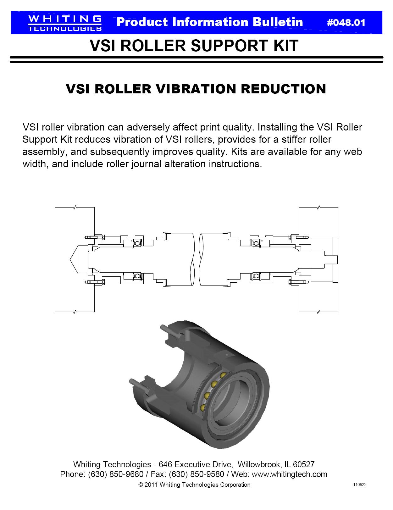 VSI Bearing Support